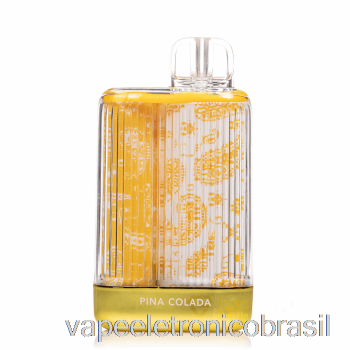 Vape Recarregável Fog Xclarity 7000 Descartável Pina Colada